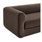 Leif 89" Boucle Upholstered Sofa in Pearl