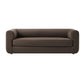 Leif 89" Boucle Upholstered Sofa in Pearl