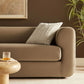 Leif 89" Boucle Upholstered Sofa in Pearl
