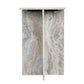 Decorative Geometric Marble Side Table