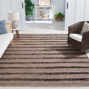 Tapete Cape Cod Collection Design: Negro/Natural