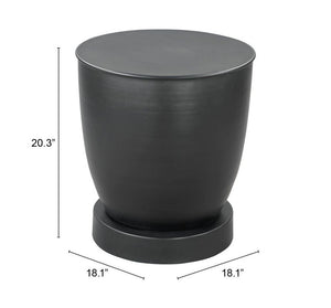 Mesa auxiliar Baku negra