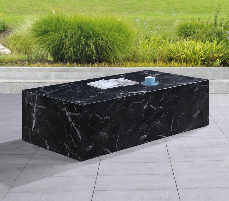 Piazza Marble Finish Indoor/Outdoor Concrete Coffee Table