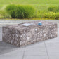 Piazza Marble Finish Indoor/Outdoor Concrete Coffee Table