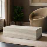Piazza Marble Finish Indoor/Outdoor Concrete Coffee Table