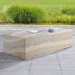 Piazza Marble Finish Indoor/Outdoor Concrete Coffee Table