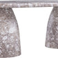 Cosenza 96" Marble Finish Indoor/Outdoor Concrete Dining Table