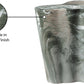 Monza Marble Finish Indoor/Outdoor Concrete End Table