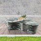 Monza Marble Finish Indoor/Outdoor Concrete Coffee Table