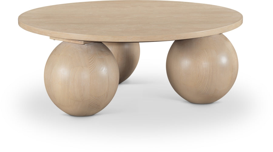 Fitch Oak Veneer Coffee Table
