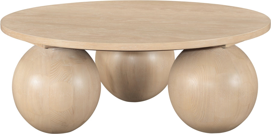 Fitch Oak Veneer Coffee Table