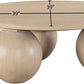 Fitch Oak Veneer Coffee Table