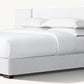 Modena Fabric Extended Panel Platform Bed