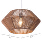 Kendrick Ceiling Lamp Brown