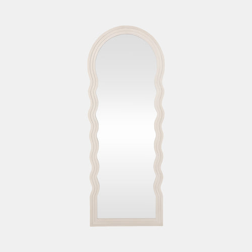 24x64 Layered Curvy Leaner Mirror,