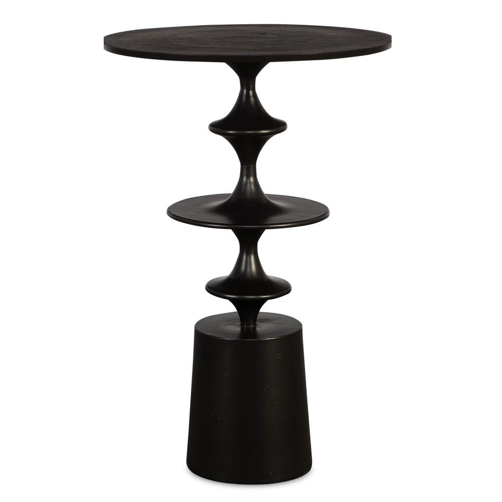 FLIGHT ACCENT TABLE, BRASS