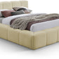 Carlin Chenille Fabric Upholstered Bed