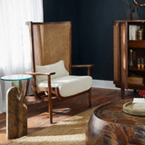 Wingman Cane Accent Chair