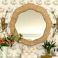 COOPER CLASSICS X ERIN GATES SCALLOPED LINDEN ROUND WALL MIRROR