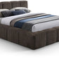Carlin Chenille Fabric Upholstered Bed
