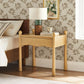 Darcy Wood Nightstand or Side Table in Oak
