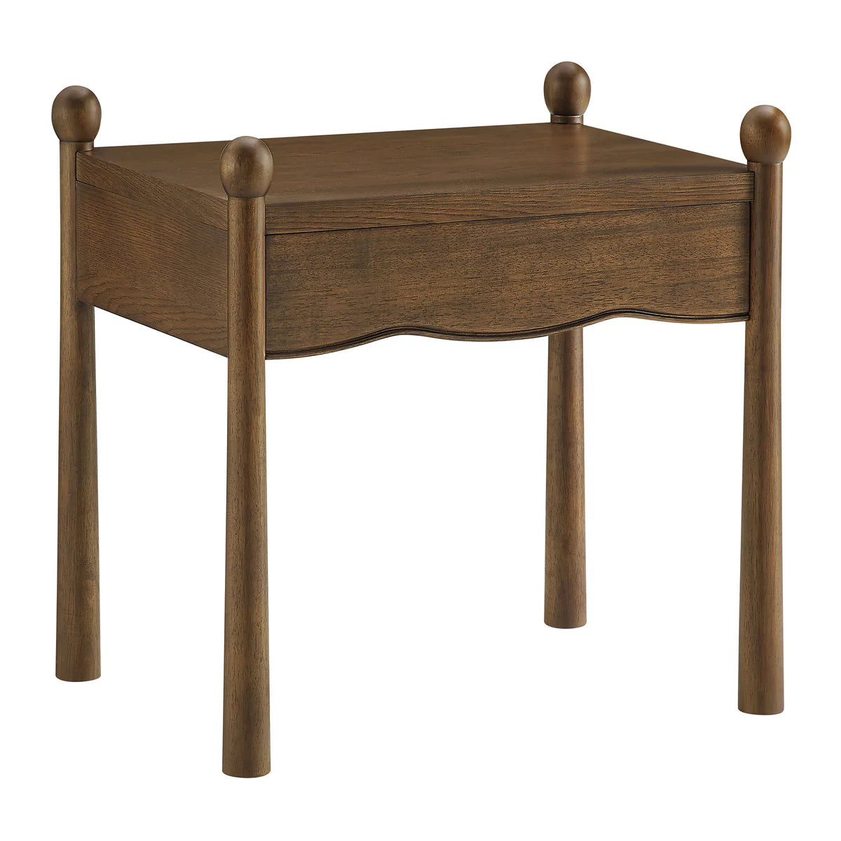 Darcy Wood Nightstand or Side Table in Oak