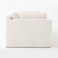 Marguerite 102" White Performance Fabric Sofa