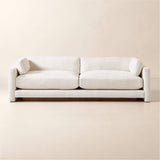 Marguerite 102" White Performance Fabric Sofa