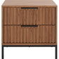 Lylia 2 Drawer Nightstand