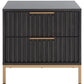 Lylia 2 Drawer Nightstand