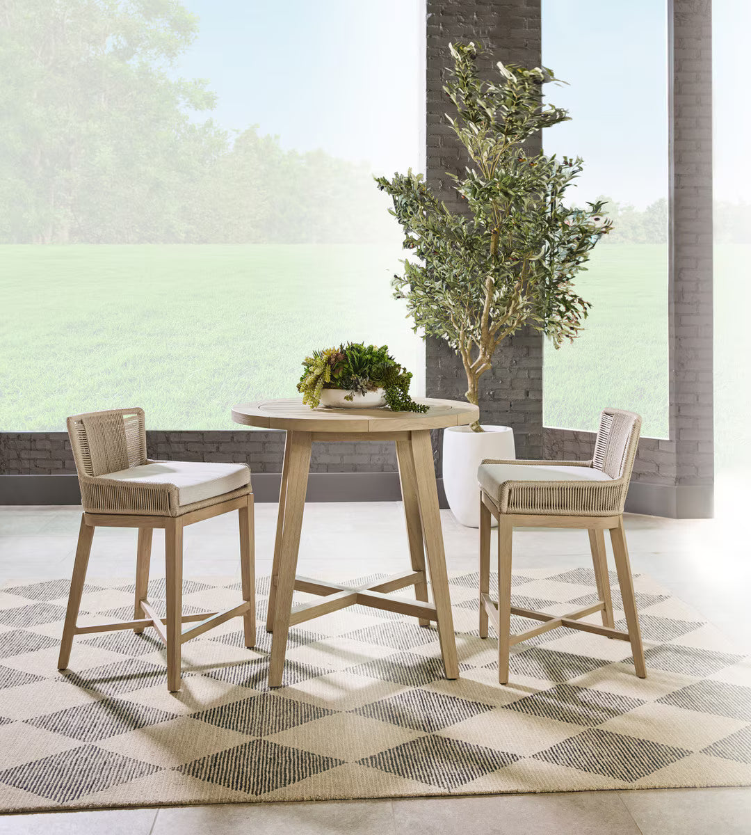 Overlay Outdoor Counter Stool
