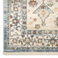 PARDIS RUG TAUPE BLUE
