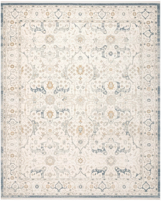 PARDIS RUG TAUPE LIGHT BLUE
