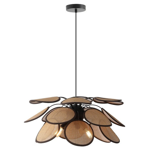 LUANA RATTAN / METAL PENDANT