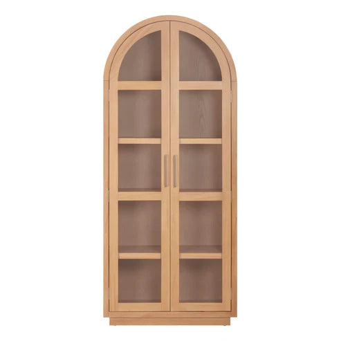 Vitrina de madera Marlow
