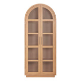 Vitrina de madera Marlow