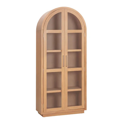 Vitrina de madera Marlow