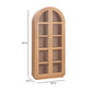 Vitrina de madera Marlow