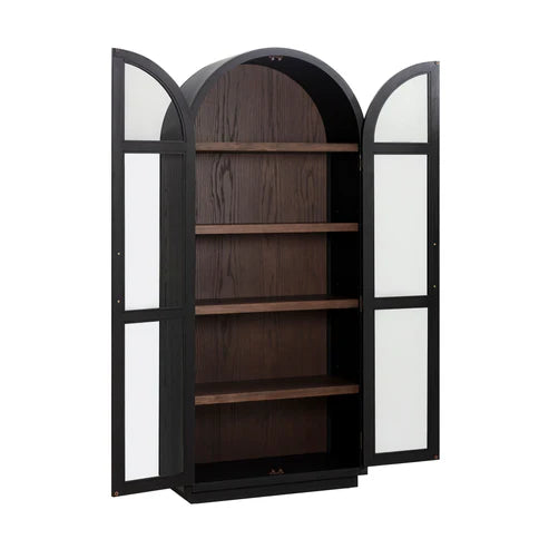 Vitrina de madera Marlow