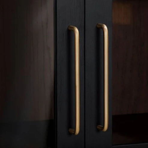Vitrina de madera Marlow