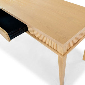 Shelbie 1 Drawer Reeded Desk