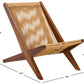 Trisha Folding Rope Accent Chair