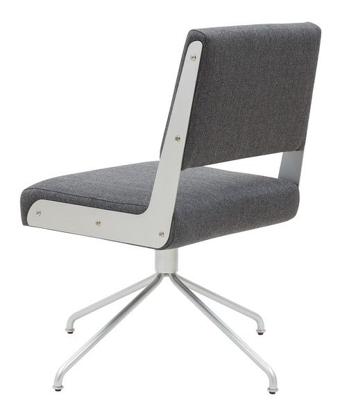 Emmeline Boucle Swivel Office Chair