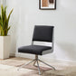 Emmeline Boucle Swivel Office Chair