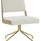 Emmeline Boucle Swivel Office Chair