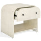 Jaqualina 1 Drawer Wood Nightstand