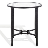 Tauri Forged Metal Round Accent Table