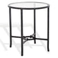 Tauri Forged Metal Round Accent Table