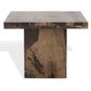 Olivia Tall Travertine Accent Table