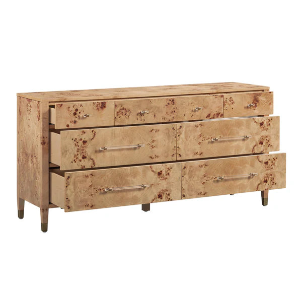 Brandyss Burl 7-Drawer Dresser